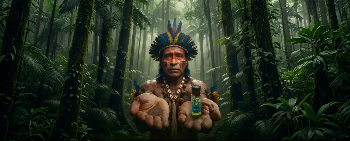 Bosque extendido hacia arriba y a ambos costados